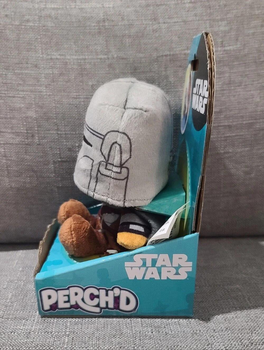 Disney Star Wars The Mandalorian Perch'd Shoulsrr Magnet Buddy Toy Plush NEW